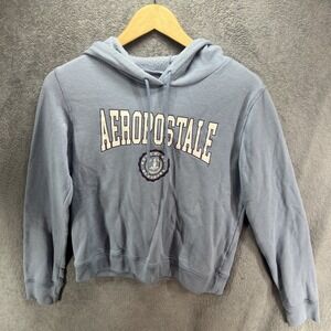 Aeropostale Womens Hoodie Light Blue‎ Size Small Northeast Division